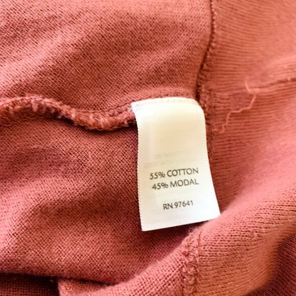 J Jill Womens Cowl Neck Sweater Cotton Modal Salmon Pink Pull Over Size S - Picture 11 of 14